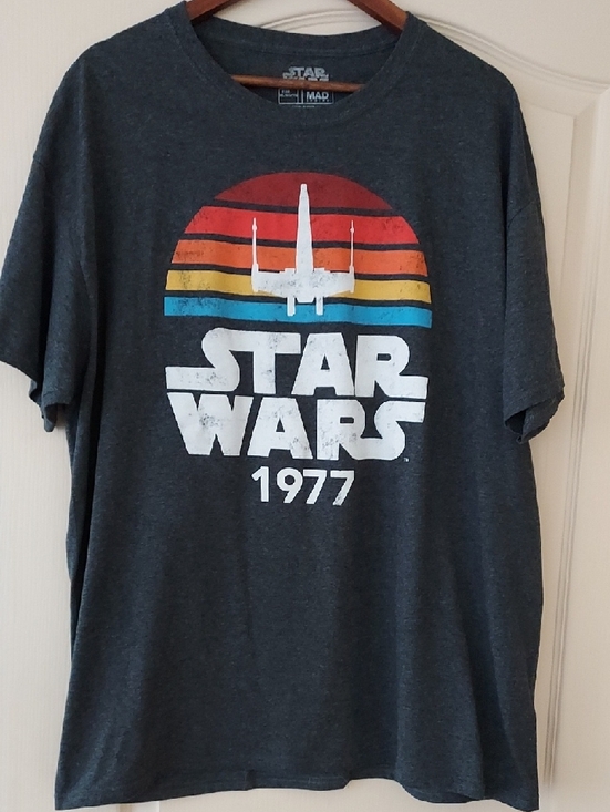 Star Wars Other - Star Wars Charcoal Tee 1977 Retro Graphic, Mens XL